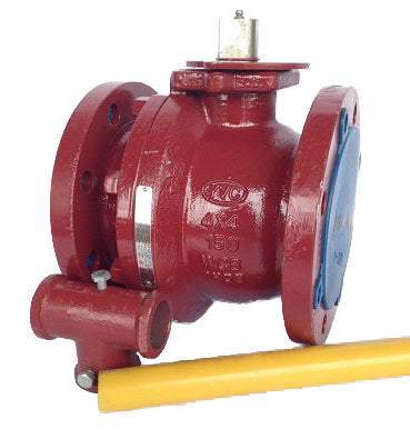 VALV BOLA 2" 300# RF A216 WCB X SS316