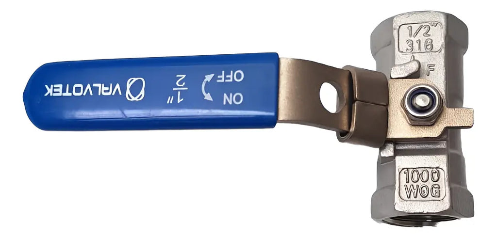 Válvula de Bola 3/4" 1000# NPT Inox 1 Pza RP