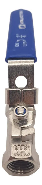 Válvula de Bola 1/4" 1000# NPT Inox 1 Pza RP - VALVOTEK