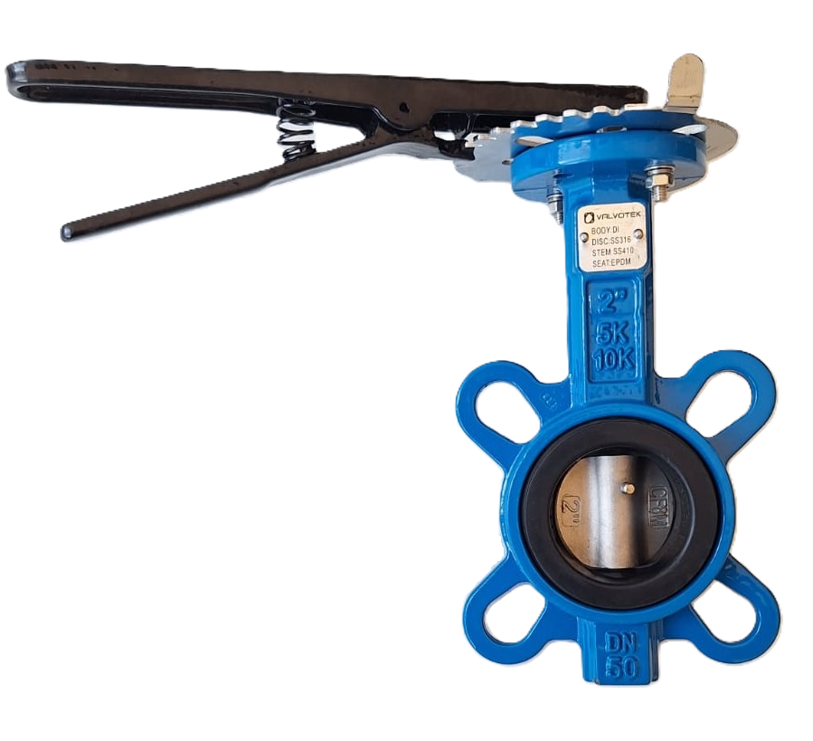 VALV MARIPOSA 2" 150 WAFER FO/316